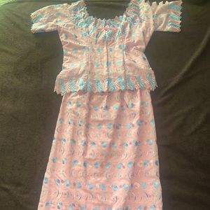 Authentic Hand made Sierra Leone dress